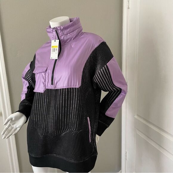 Nike City Ready 1/4 Zip Oversized Fit Purple Training Jacket Women’s Sz Small - Picture 3 of 14
